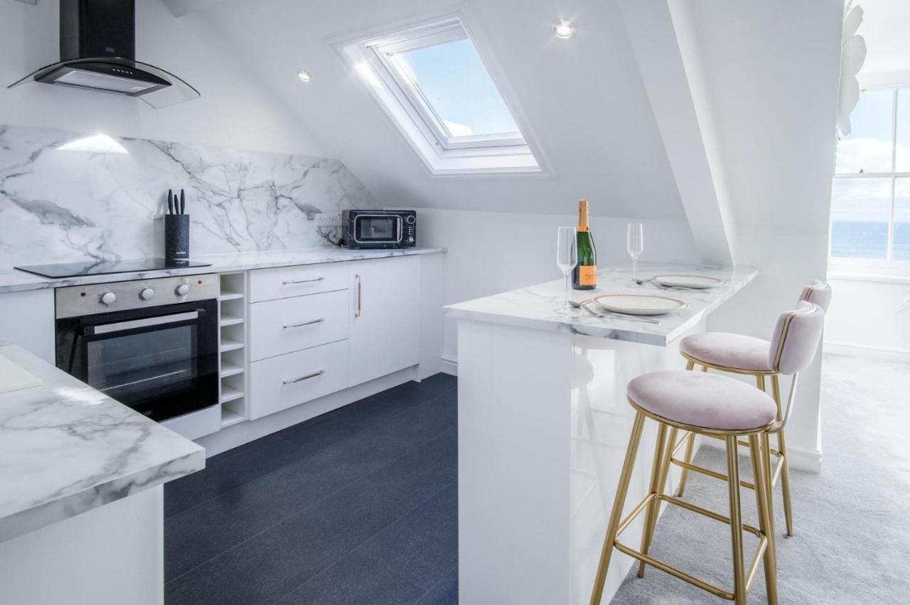 The Penthouse - Luxury 1 Bed - Panorama - Tenby Esterno foto